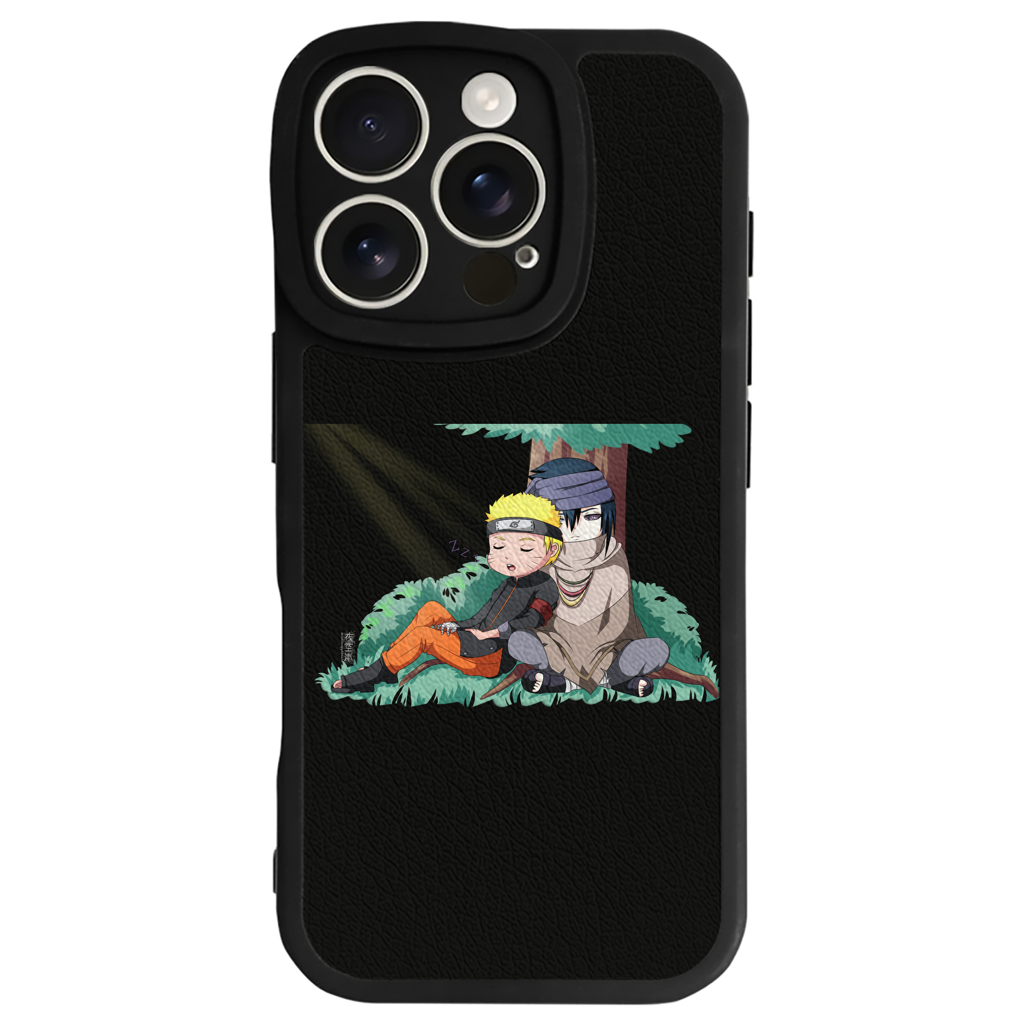 （画像用） NARUTO -ナルト- うずまき ナルト Uzumaki Naruto 【iPhone 16シリーズ対応】シリコンスマホケース（レザー調） 材質：シリコン